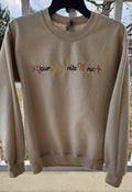 Best crewneck sweatshirt with nurse embroidery detail
