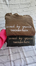 saved by grace t-shirt lifestyle women