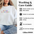 Trendy casual sweatshirt for women with inspirational quote