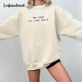 Relaxed fit women’s sweatshirt for everyday wear