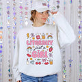 Casual sweatshirt for girls with Literally Just a Girl print