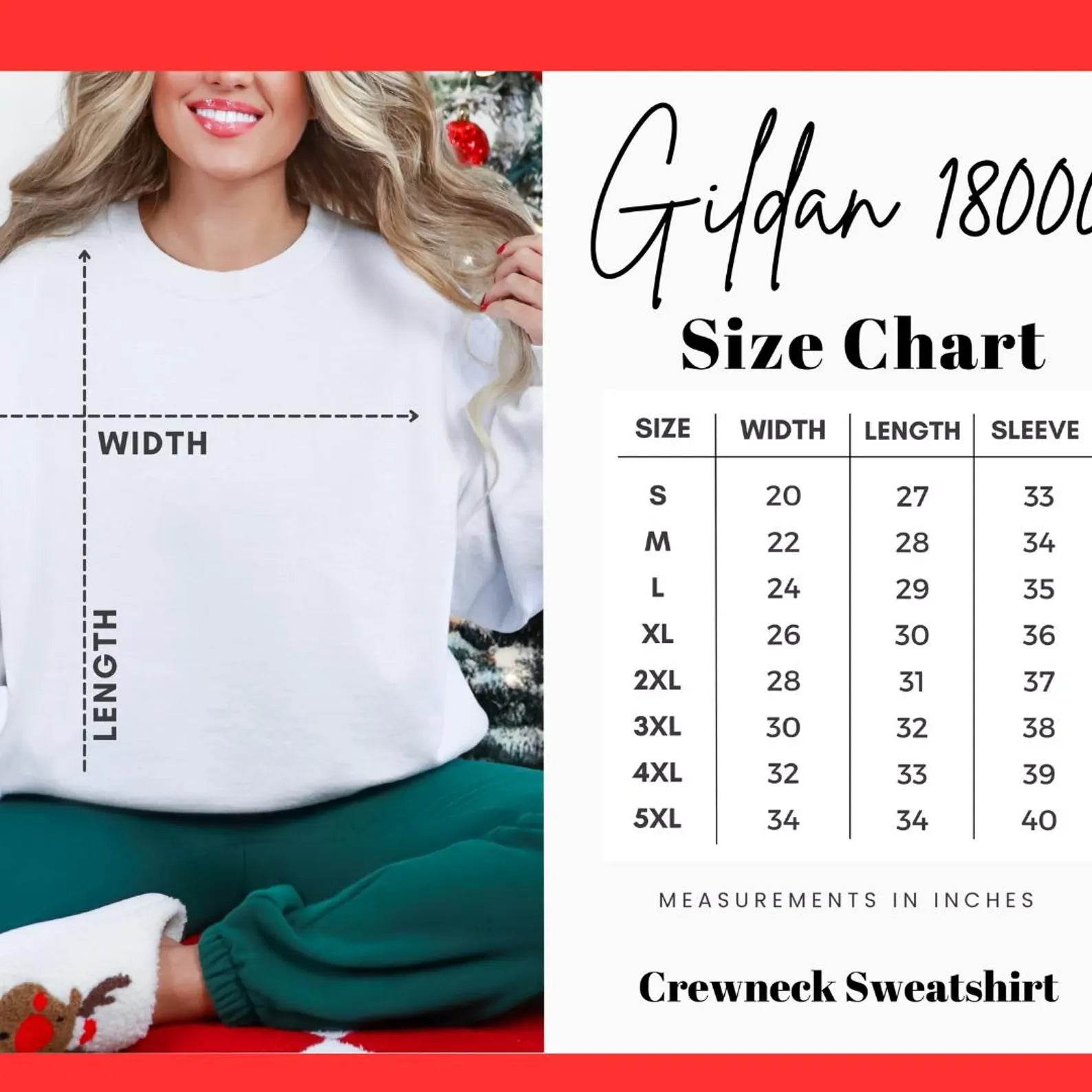 Bright red merry and bright sweatshirt for girls front view