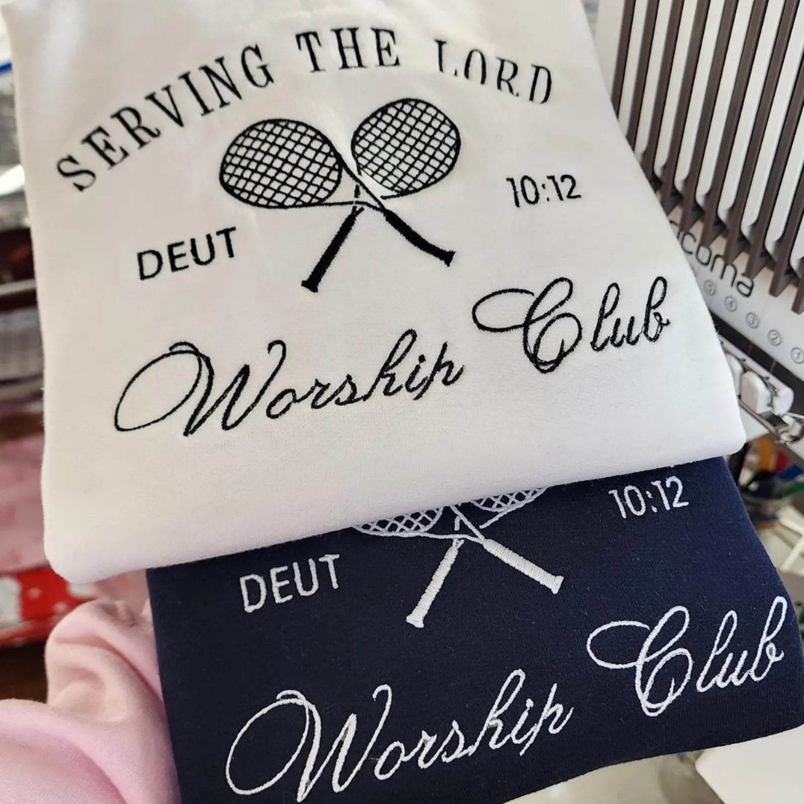 Serve the Lord Jesus Sweatshirt – Faith Crewneck colours 