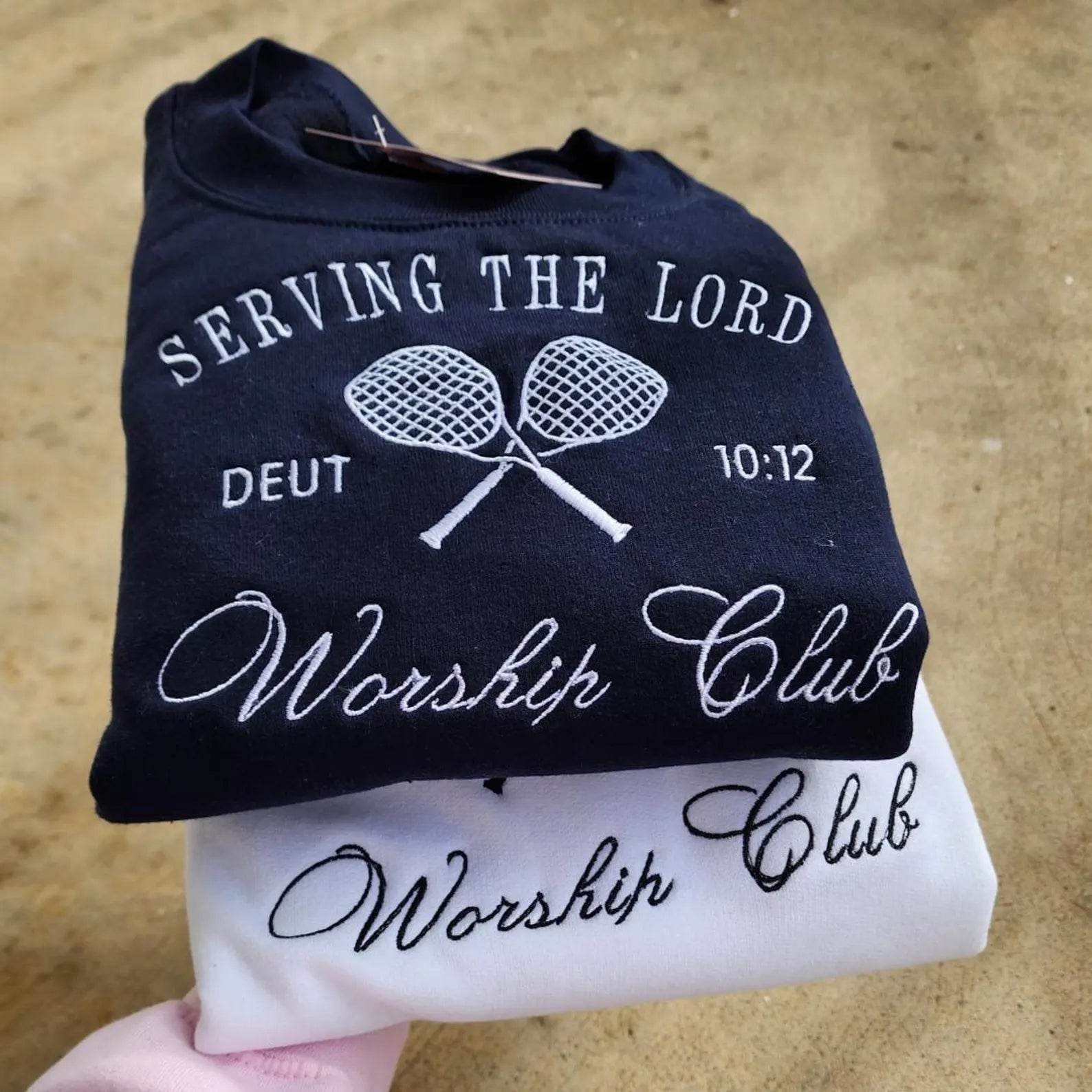 Serve the Lord Jesus Sweatshirt – Faith Crewneck colours 