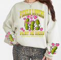 Pickle Jar Womens Sweatshirts – Canned Heart Design close