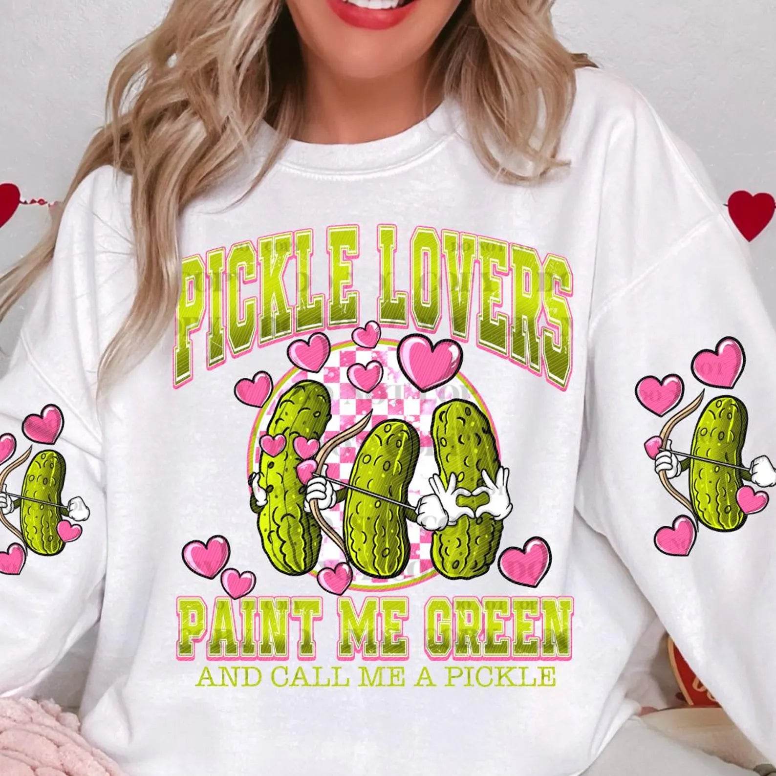 Pickle Jar Womens Sweatshirts – Canned Heart Design main 