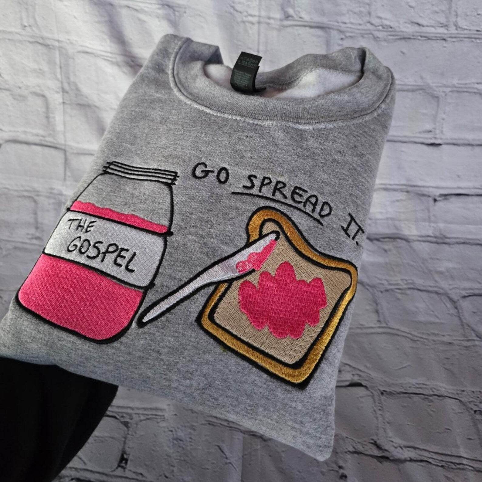  The Gospel Sweatshirt – Faith Based Christian Quote main