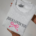 Jesus Loves You Sweatshirt – Christian Easter Crewneck 