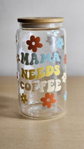 Mama Glass Can Tumbler - Perfect Gift for Moms