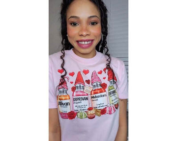 Valentine Nurse Life Shirt – Cute Medical Tee girls