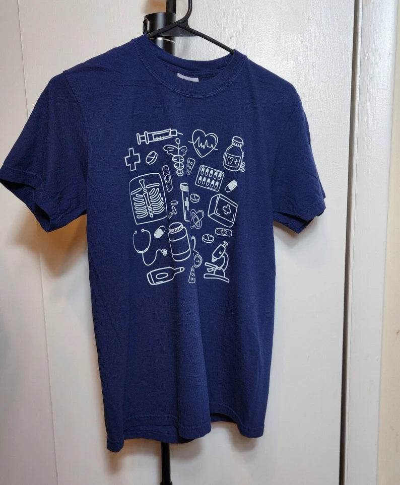 Medical Doodles Shirt for Nurses