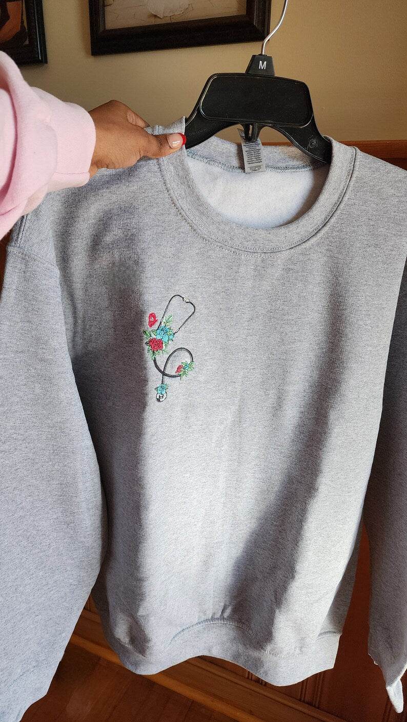 embroidered-stethoscope-sweatshirt