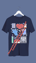 medical-themed nurse tee for registered nurses and students