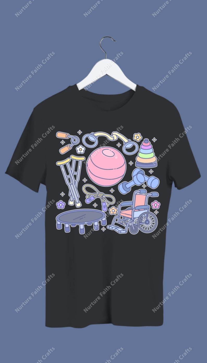 Physical Therapy Motivational Short Sleeve Shirts 