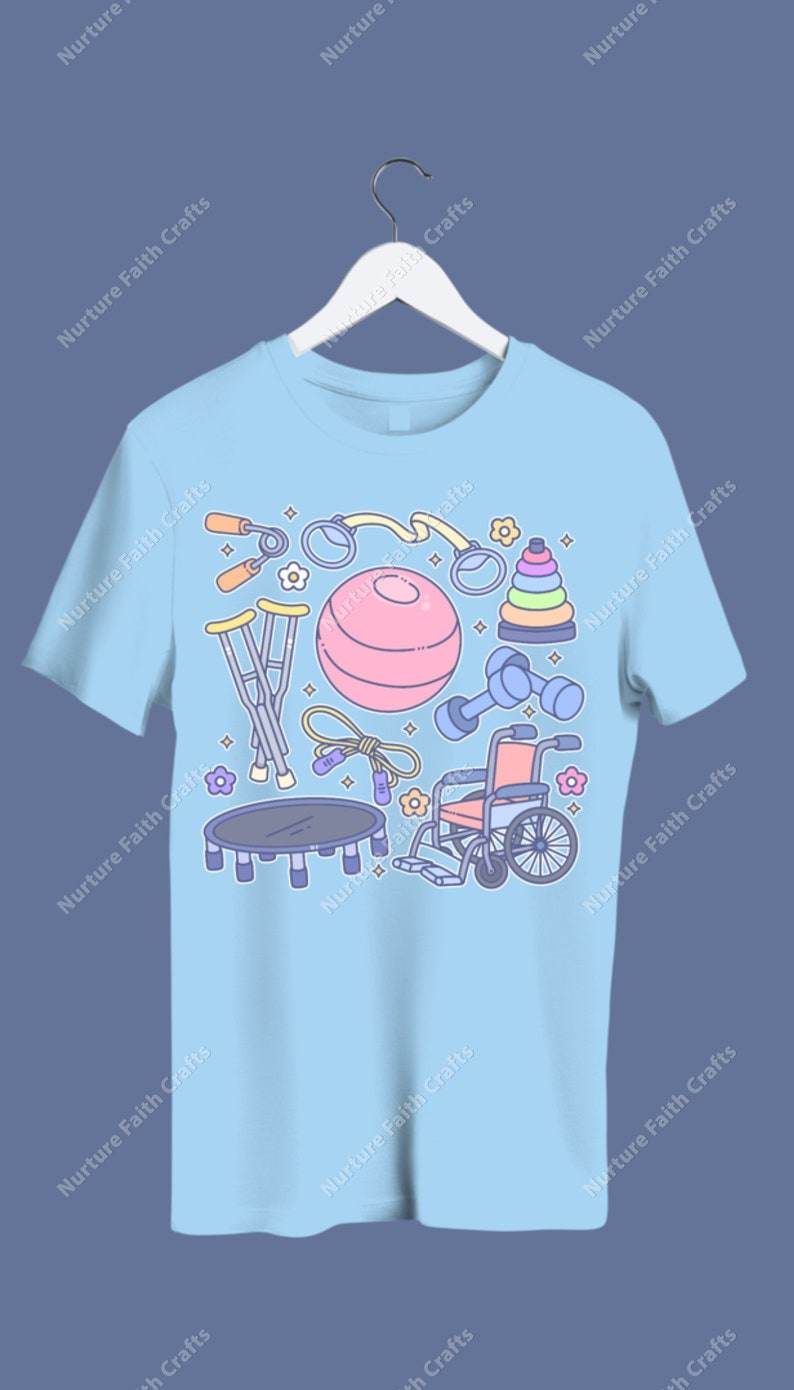 Physical Therapy Motivational Short Sleeve Shirts  colours 