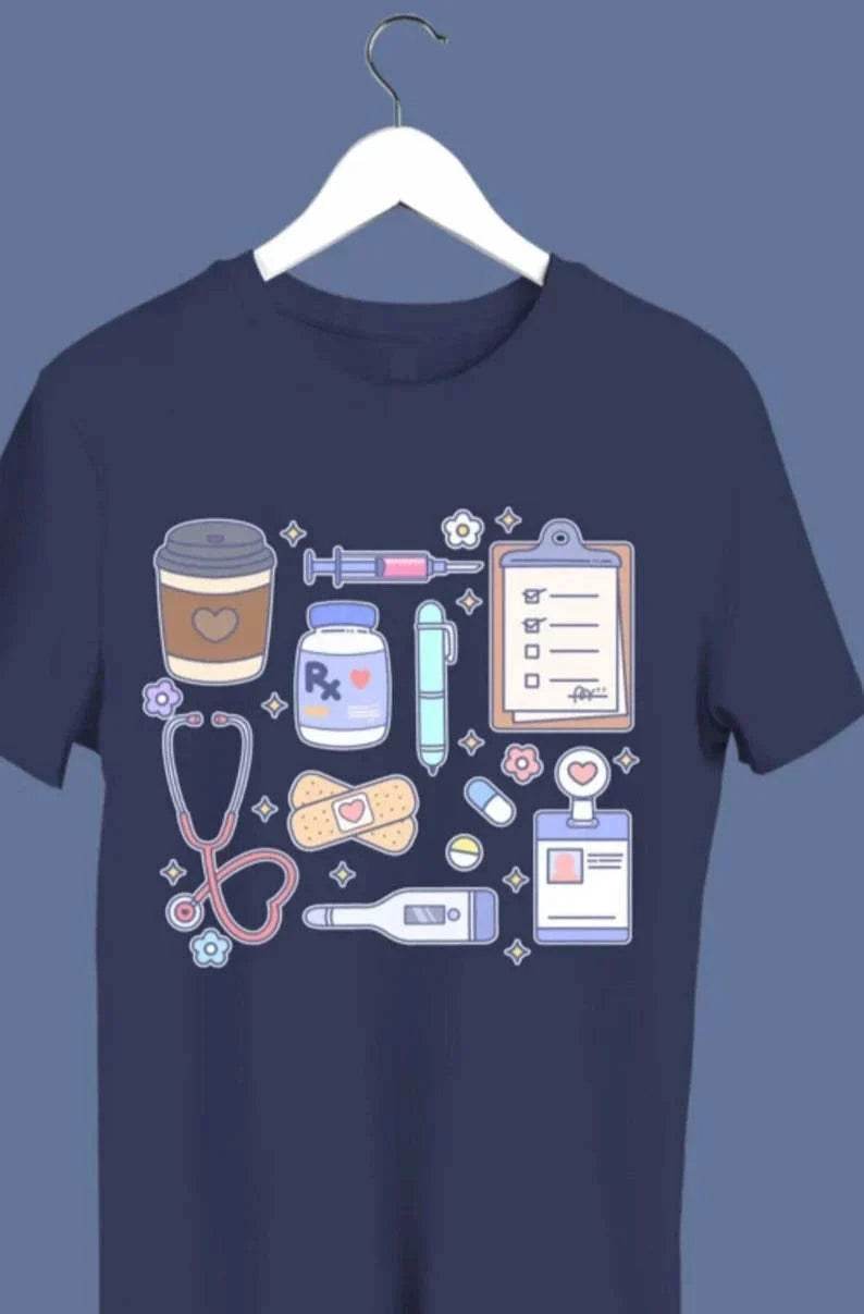 Medical Doodles Coffee Sweatshirt