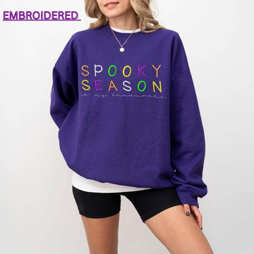 Spooky Season Pumpkin Sweatshirt | Stylish Women’s Fall