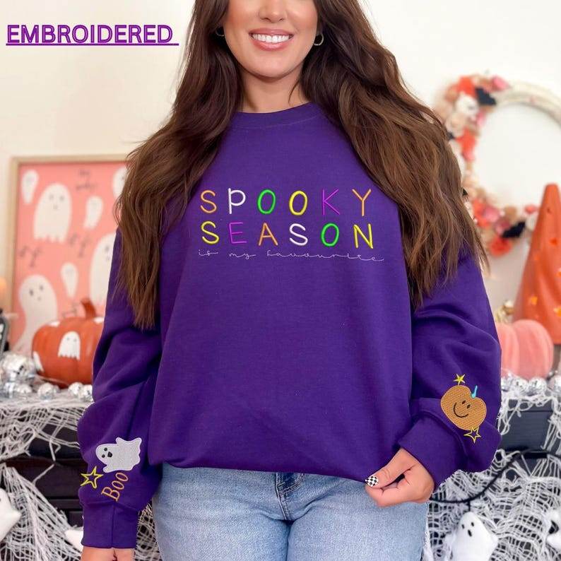 Casual stylish sweatshirt womens outfit