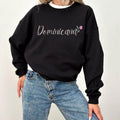 Dominican Floral Crewneck Sweatshirt for Pride girls