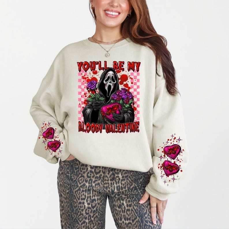 My Bloody Valentine Horror Ghost Sweatshirt