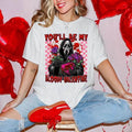 My Bloody Valentine Horror Ghost Sweatshirt white and red