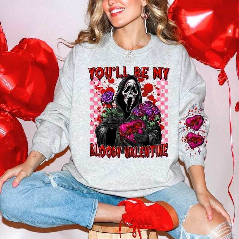 My Bloody Valentine Horror Ghost Sweatshirt 