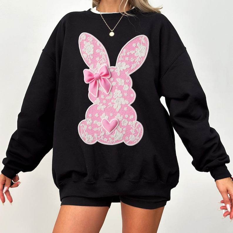 Mommy and Me Embroidery – Mother Daughter Womens Easter Shirts